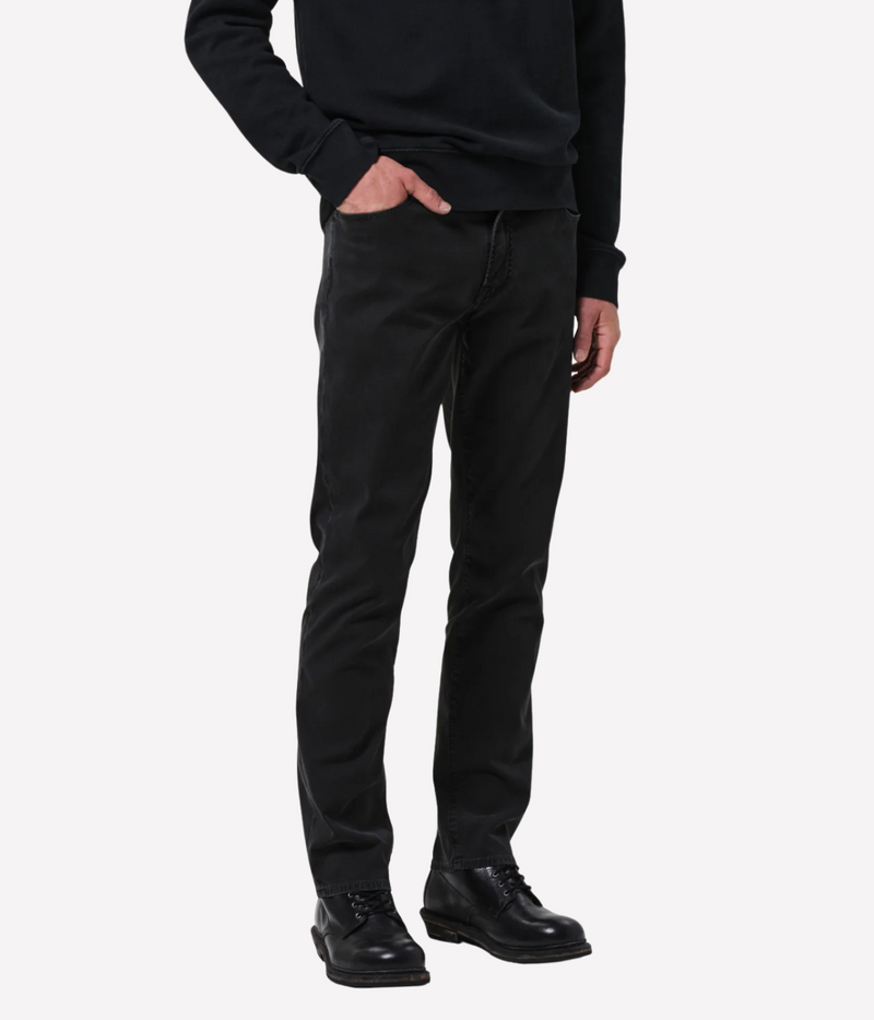 Gage Italian Canvas In Chace Charcoal