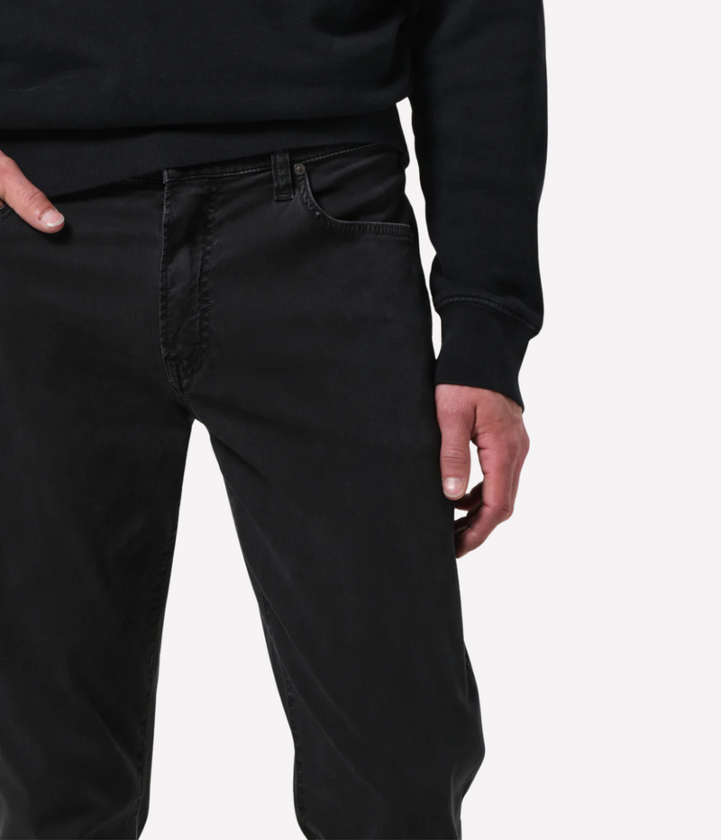 Gage Italian Canvas In Chace Charcoal
