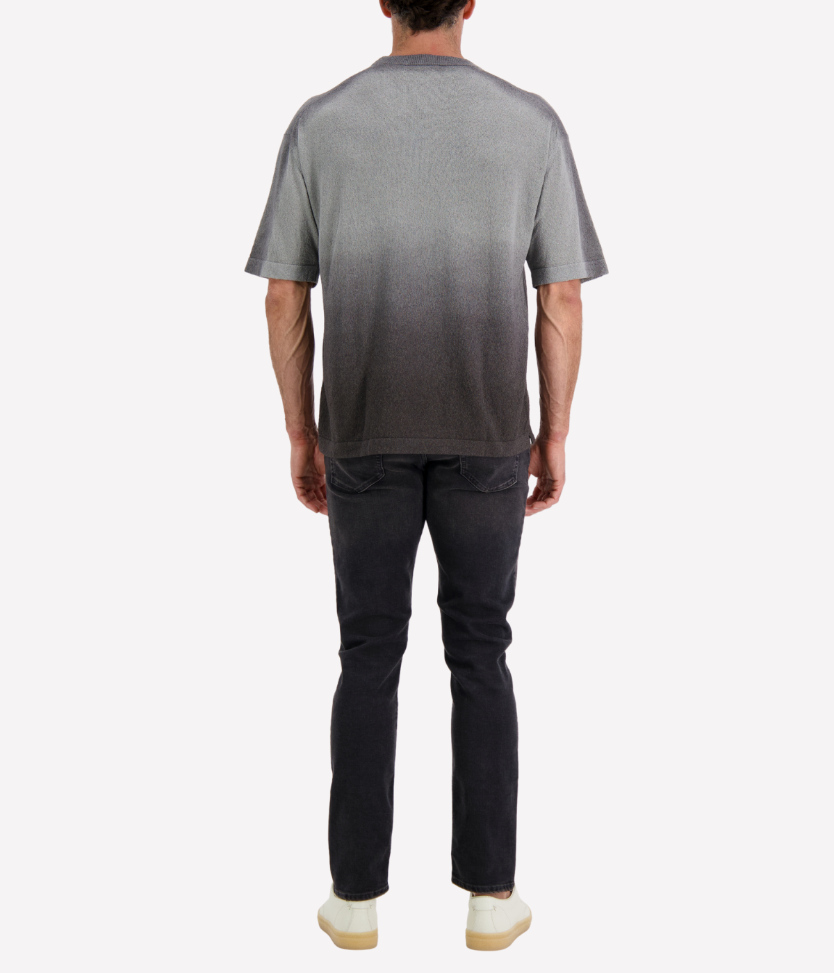 Girocollo Comfy Fit Tee in Nero