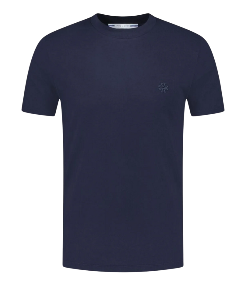 Girocollo Costina T-Shirt in Navy Blue