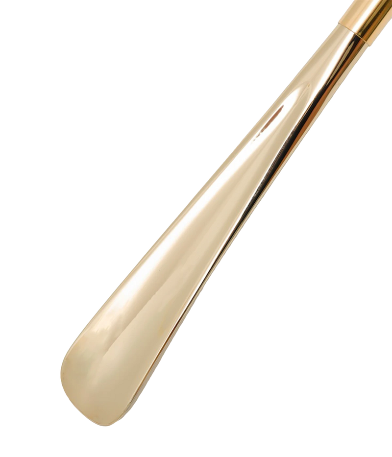Horse Shoe Horn in Gold