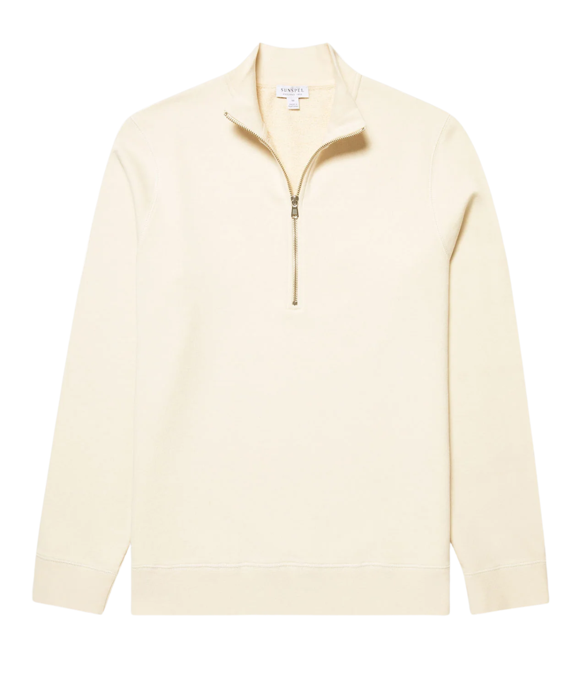 Half Zip Sweatshirt in Undyed