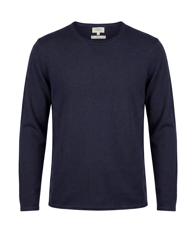 Knitted Pullover in NAVY