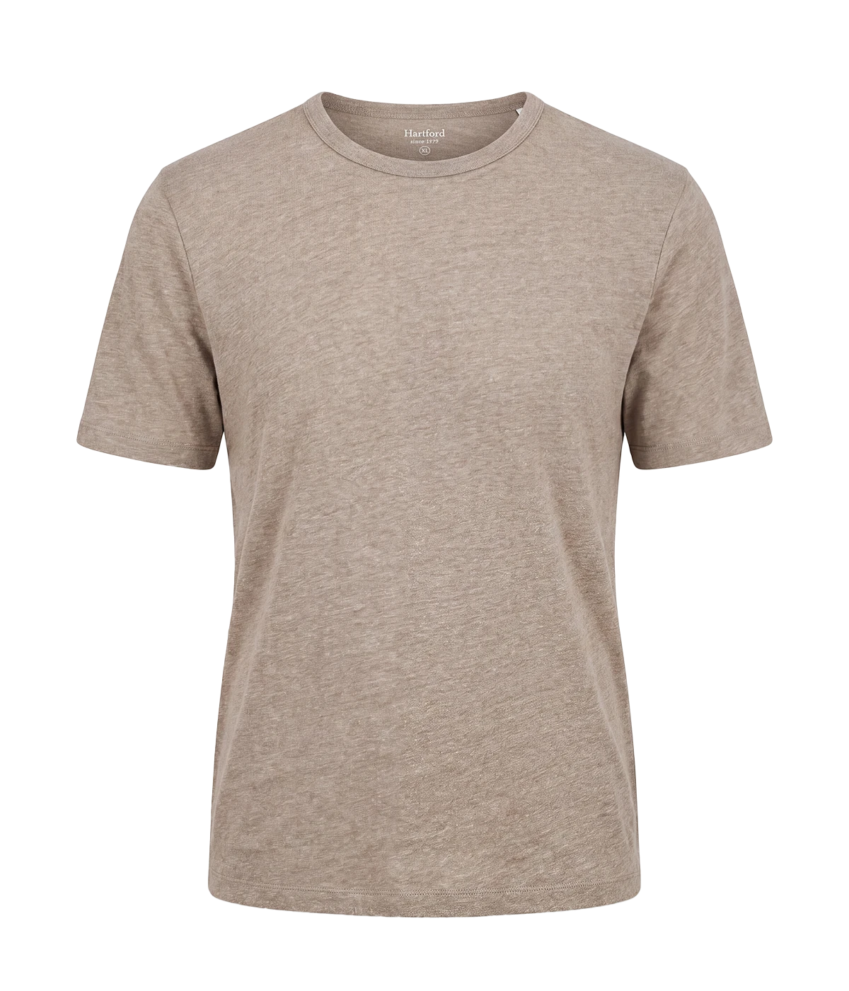 Knitted T Shirt in SAND