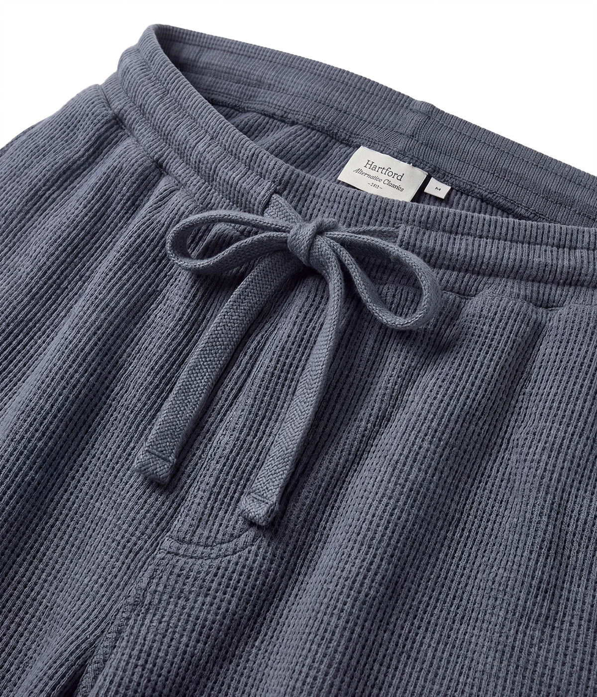 Knitted Waffle Bermunda in Thunder