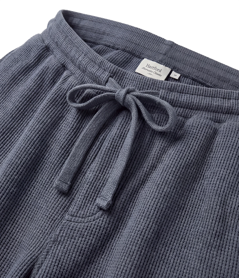 Knitted Waffle Bermunda in Thunder
