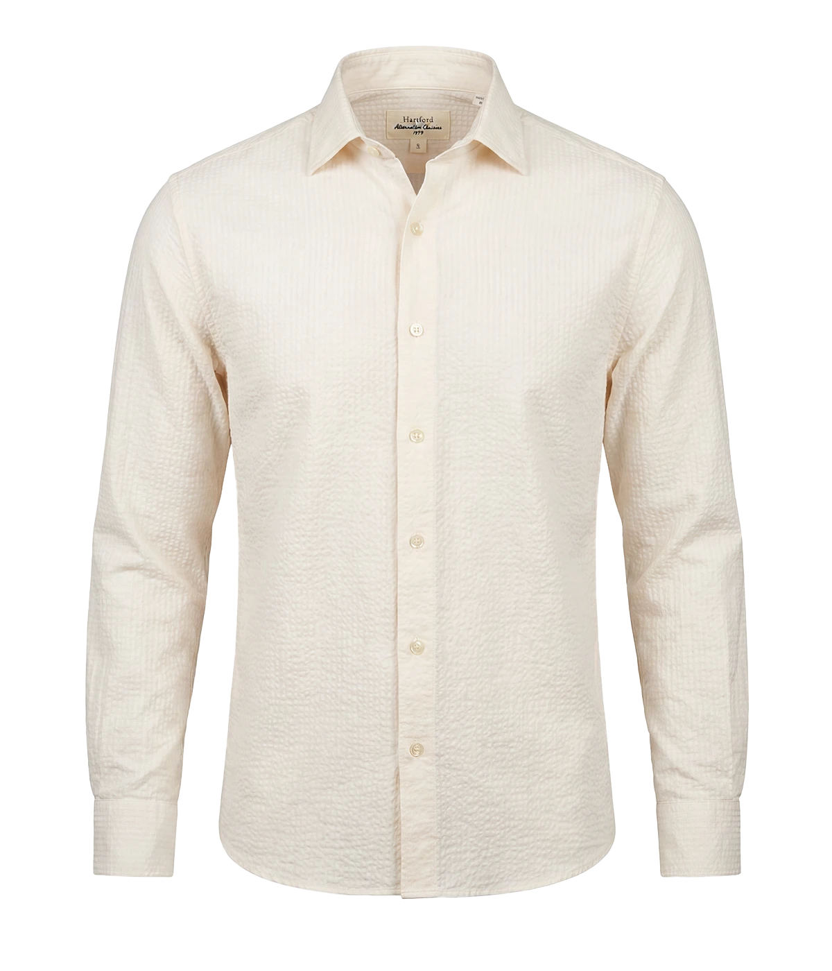 Paul Woven Shirt in Off White