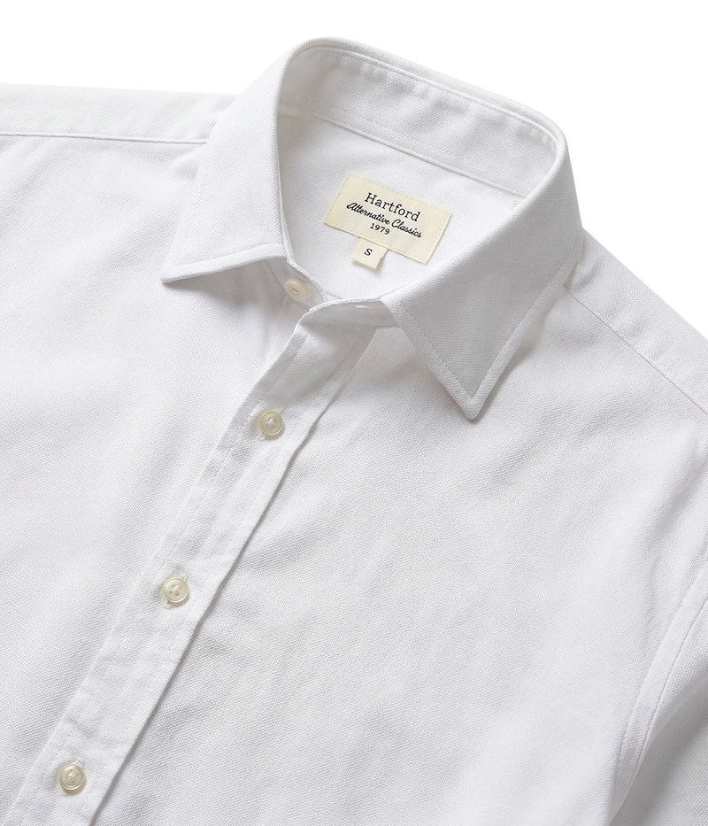 Paul Woven Shirt in WHITE