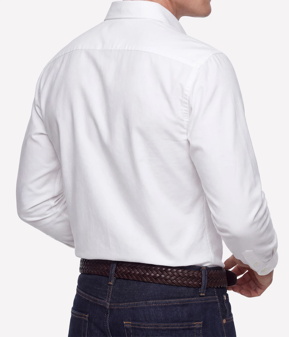 Paul Woven Shirt in WHITE