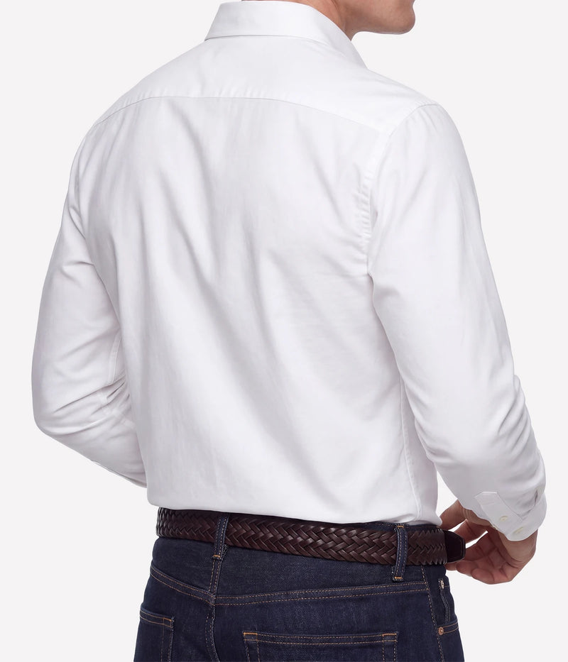 Paul Woven Shirt in WHITE