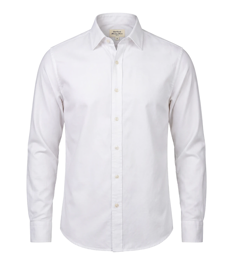 Paul Woven Shirt in WHITE