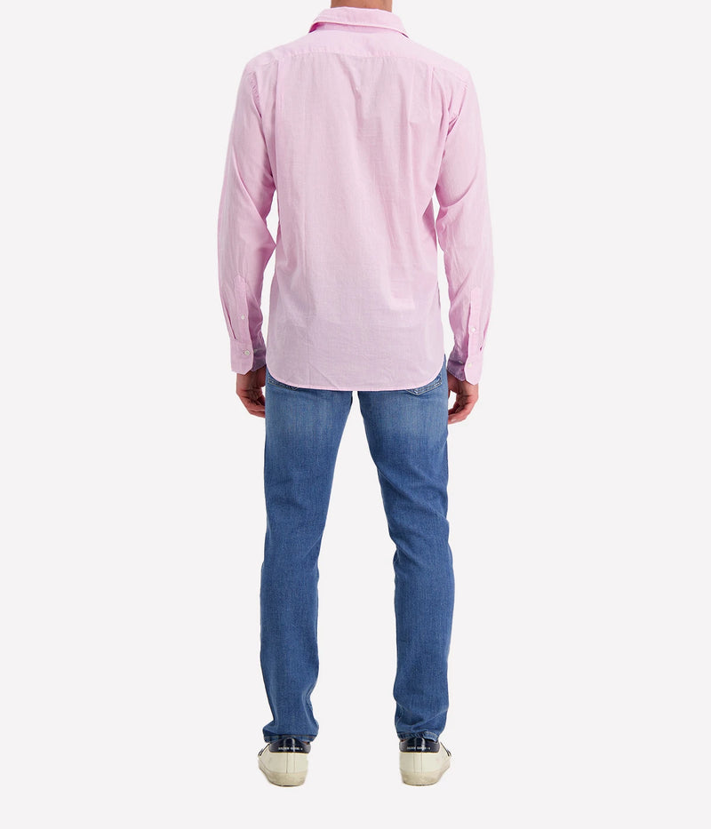 Paul Woven Shirt in Pink