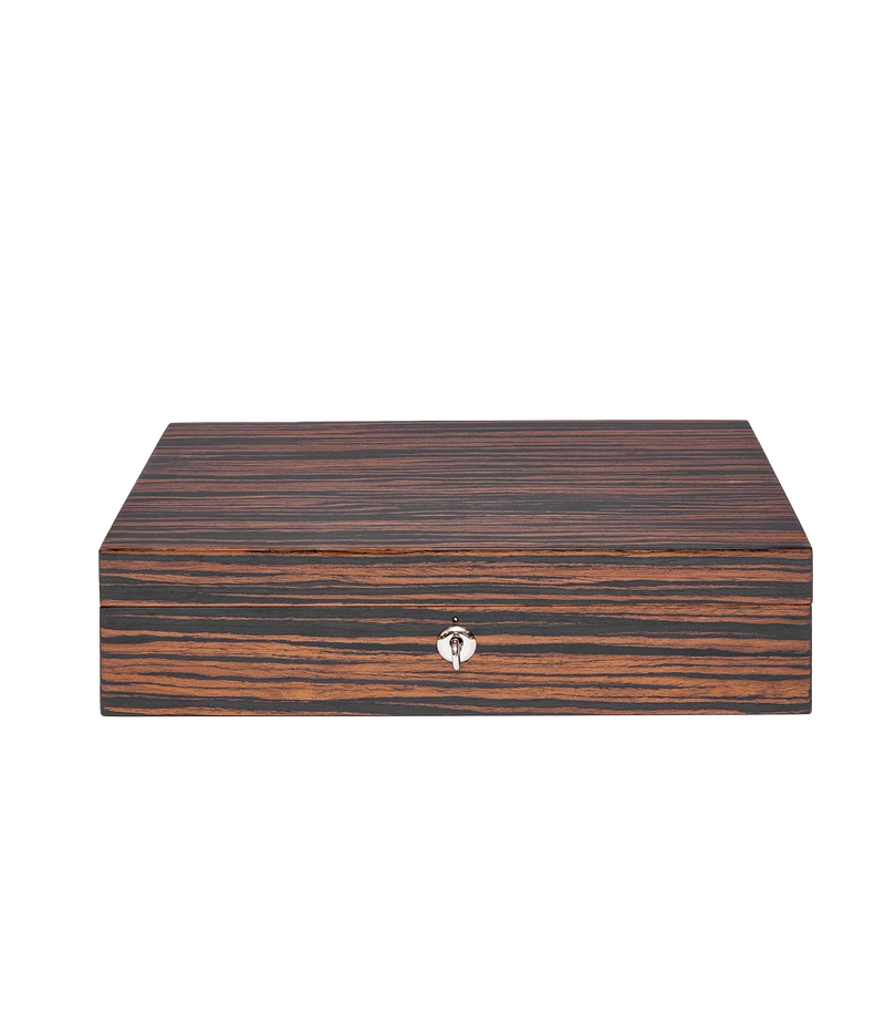 Heritage Ten Watch Box in Macassar Wood