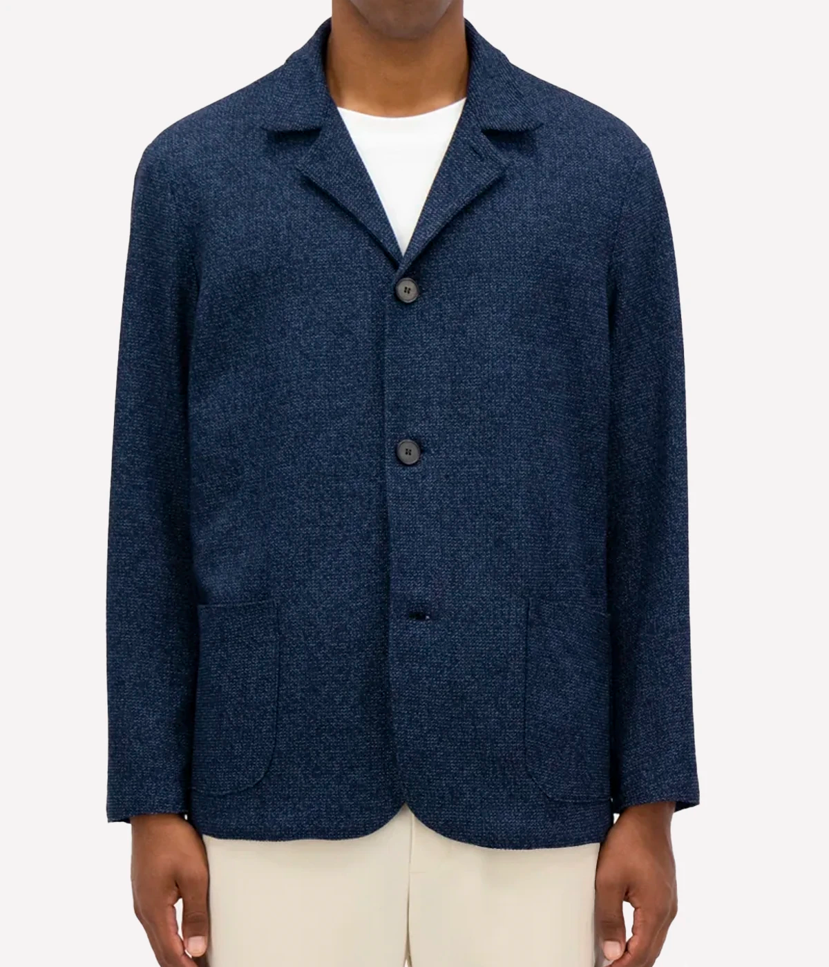 *FINAL SALE* Hopsack Blazer in Denim