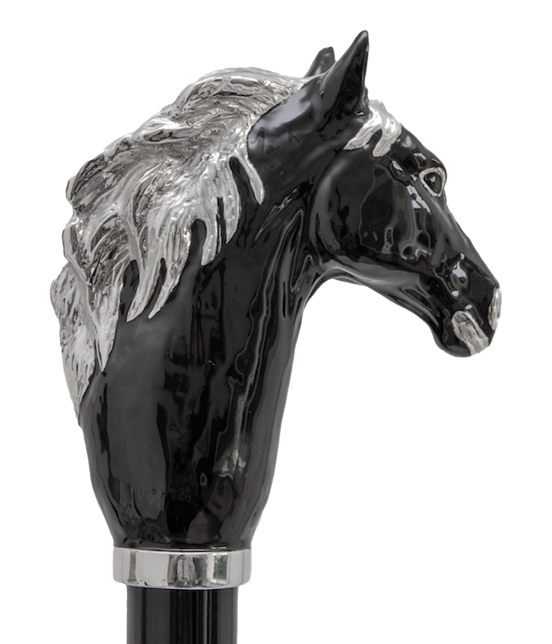 Horse Shoe Horn in Black