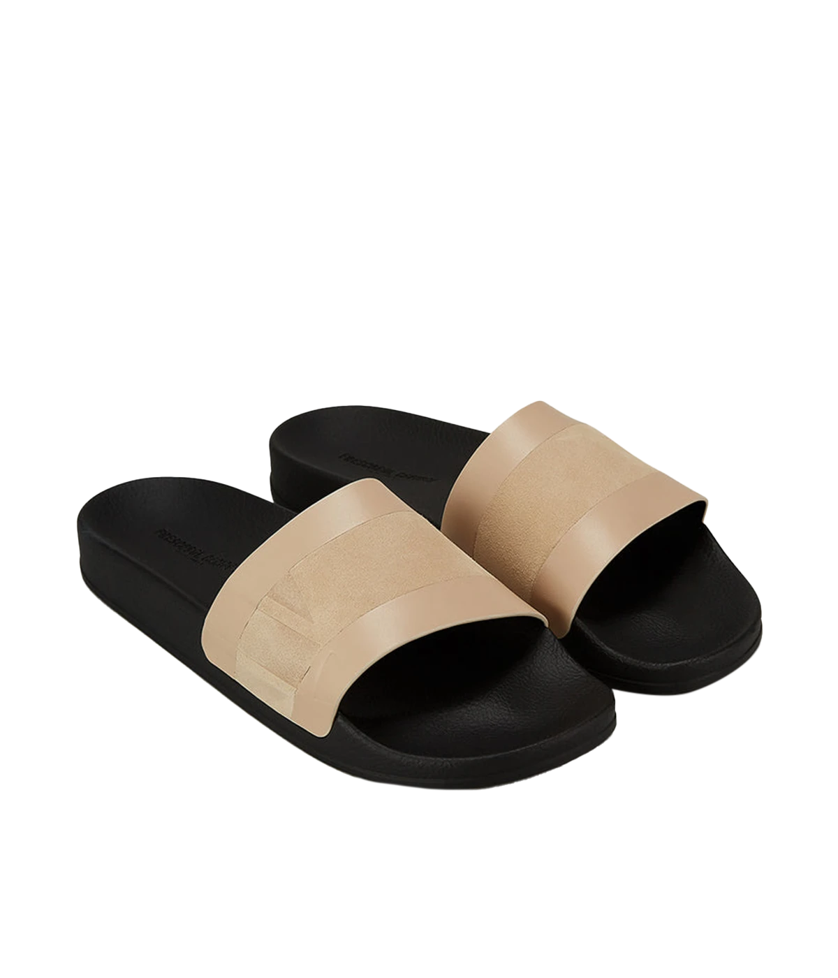 Humberto Suede Slides in Sand