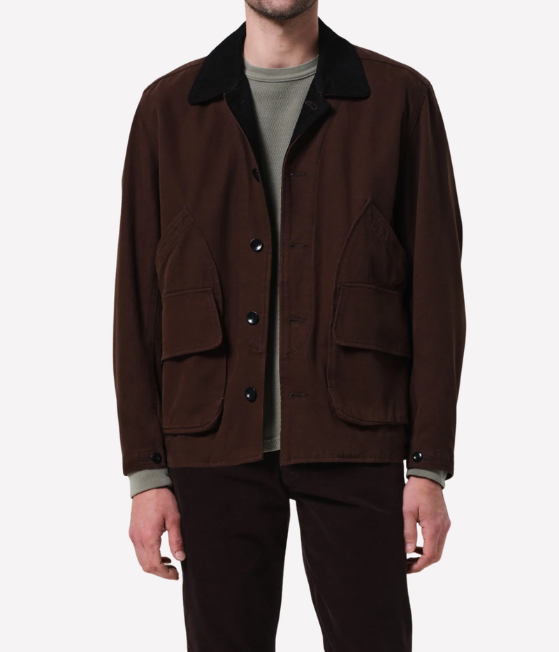 Hunter Jacket In Dark Brown