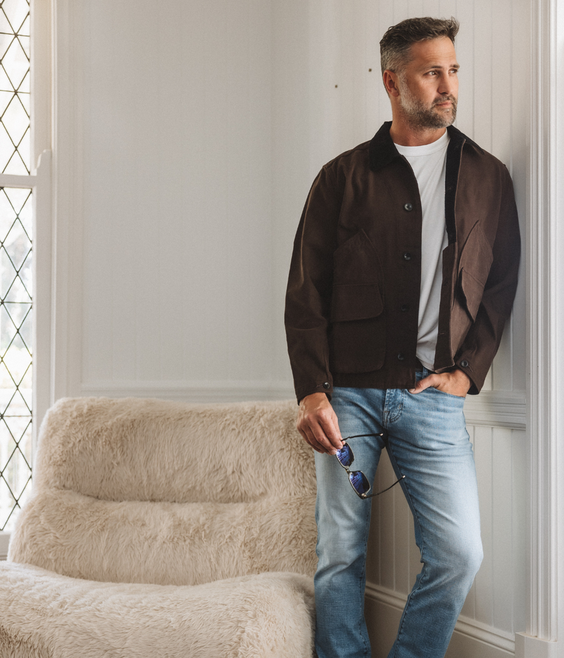 Hunter Jacket In Dark Brown