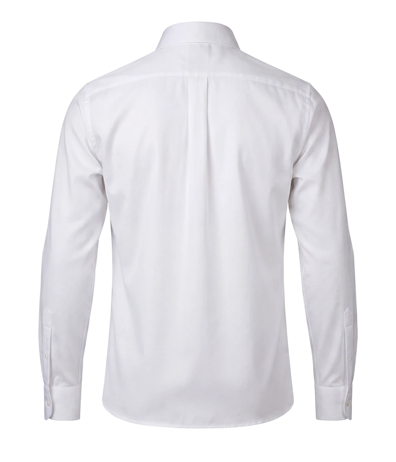 Slim Fit Shirt In Smooth White