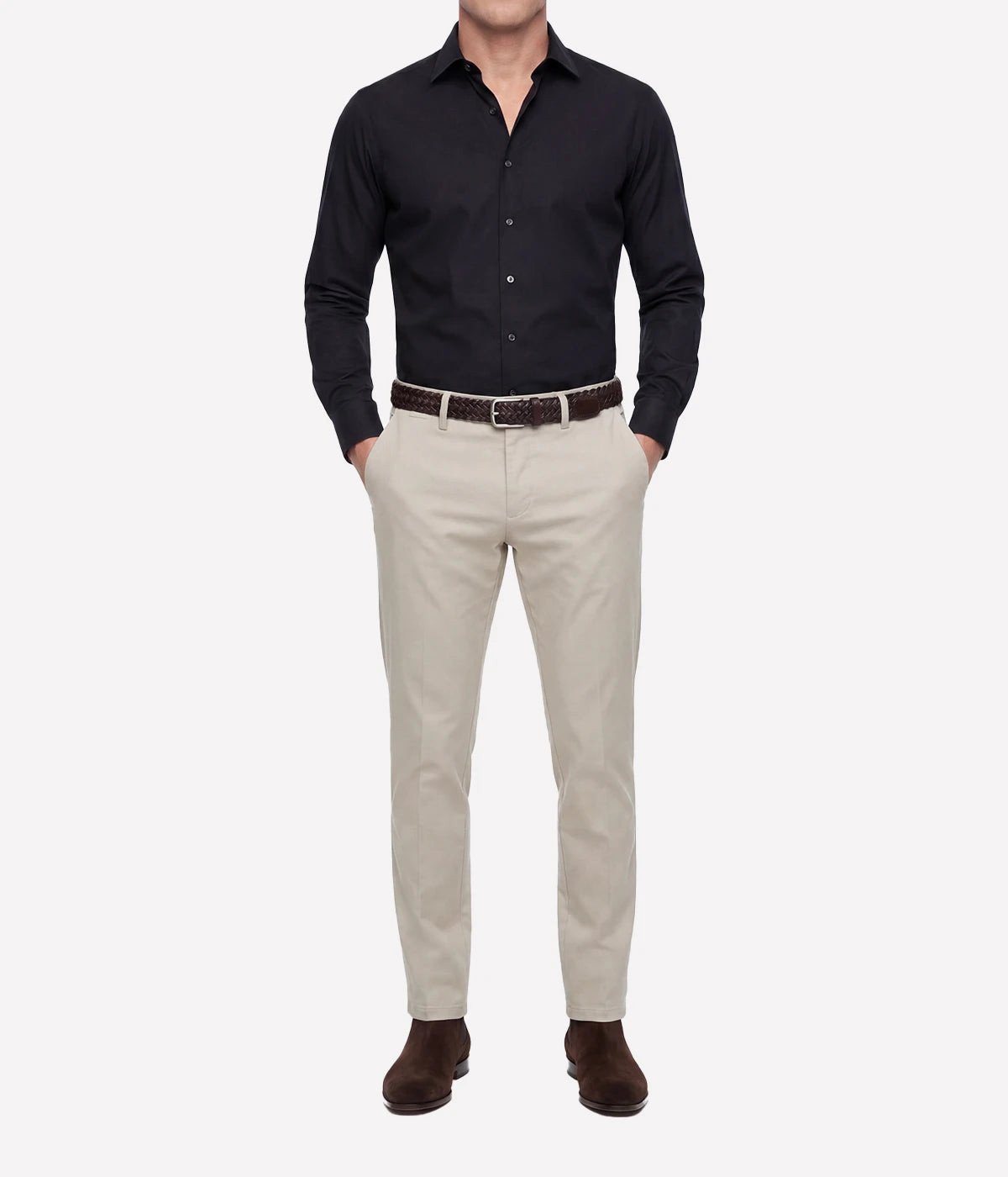 Slim Fit Shirt in Black