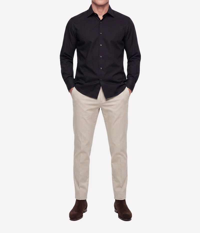 Slim Fit Shirt in Black
