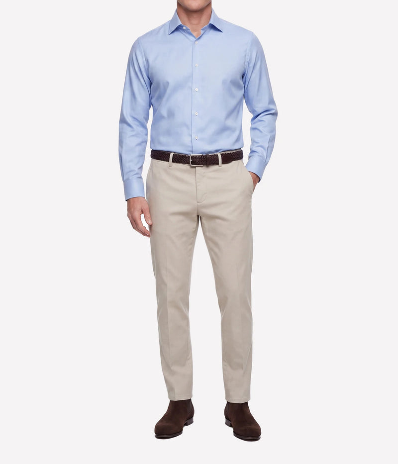Slim Fit Shirt in Light Blue