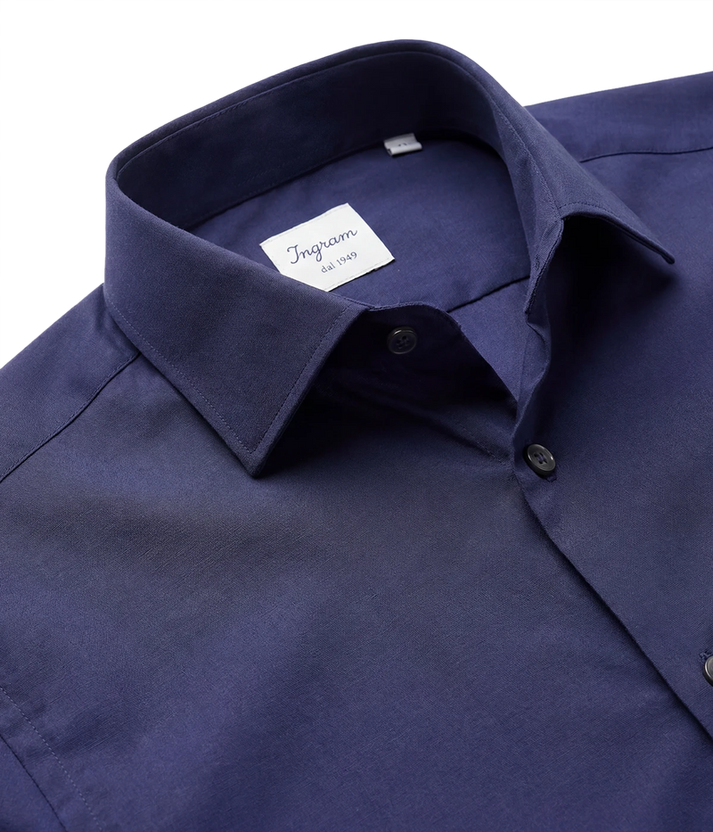 Slim Fit Shirt in Navy