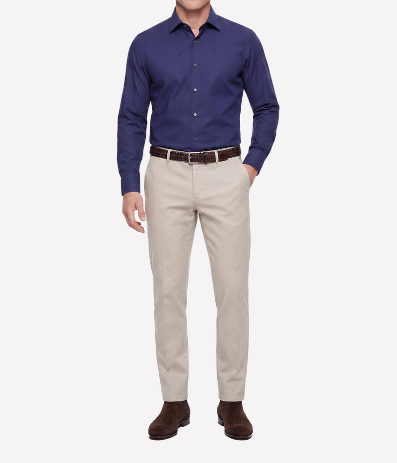 Slim Fit Shirt in Navy