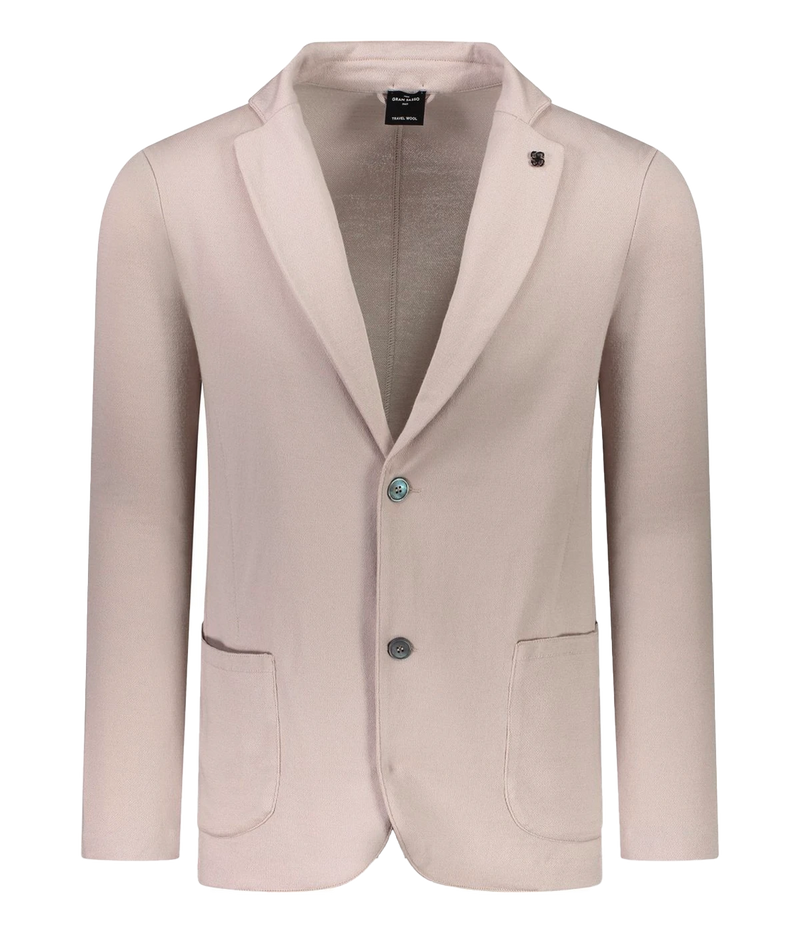 Jacket Logo in Beige