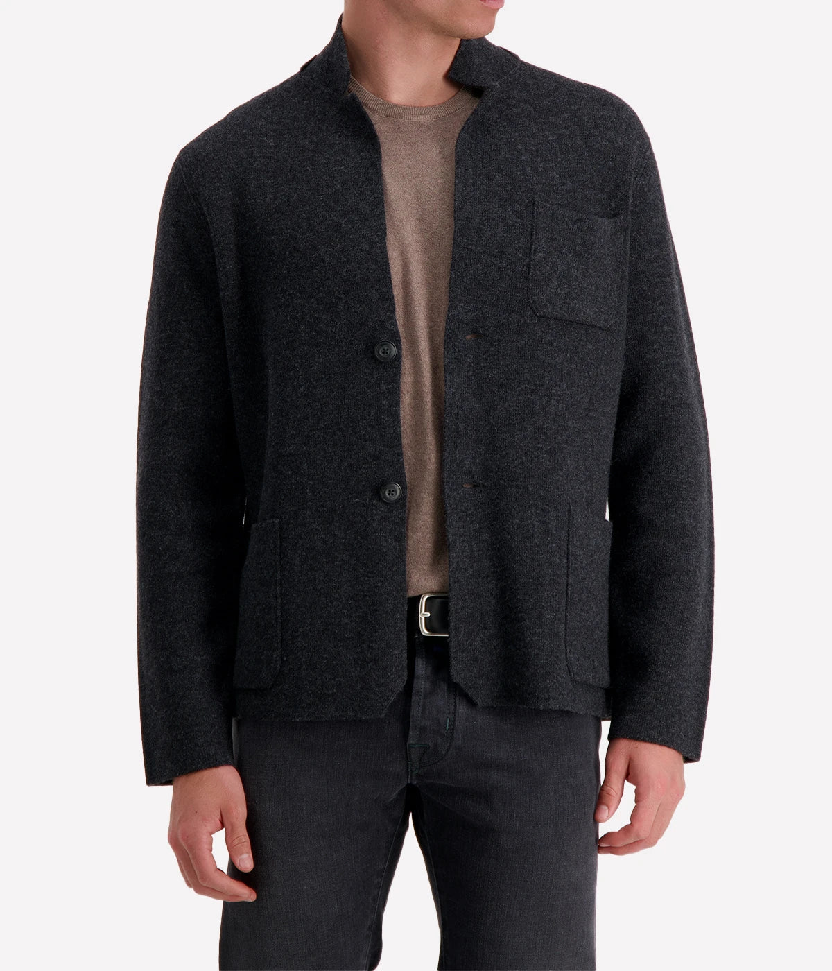 Chic notched collar jacket from Vince, combining stylish design and durable craftsmanship.