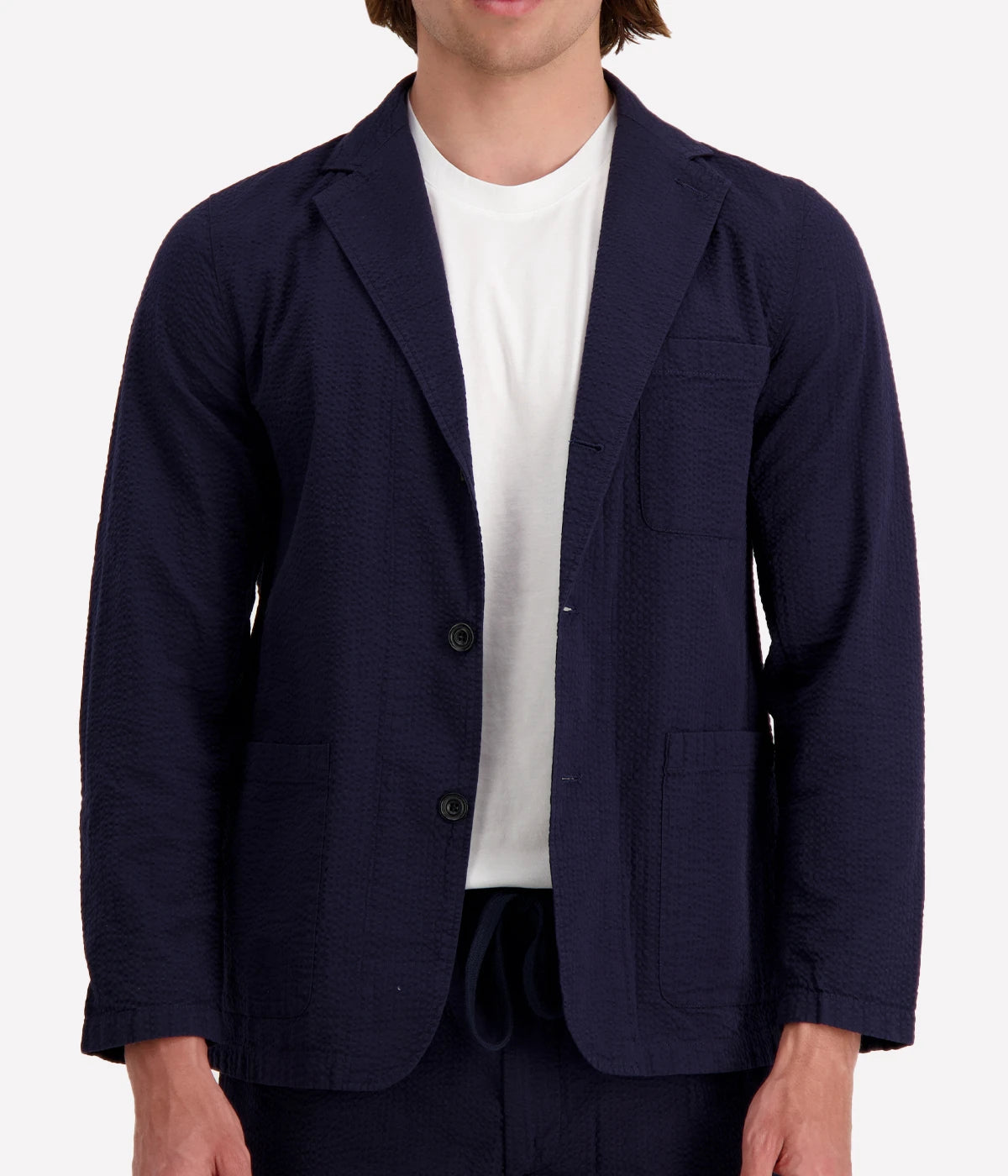 Jobby Woven Jacket in Navy