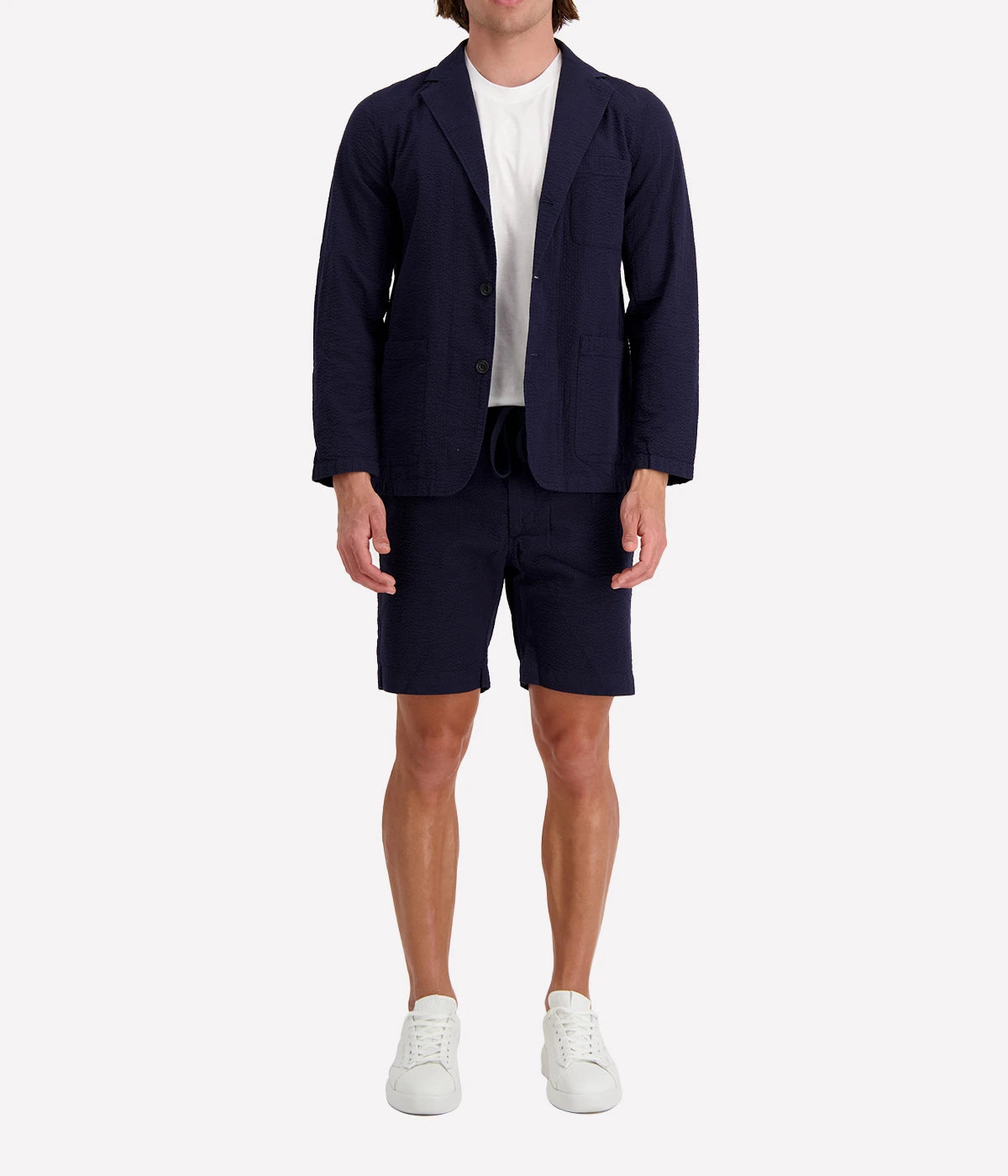 Jobby Woven Jacket in Navy