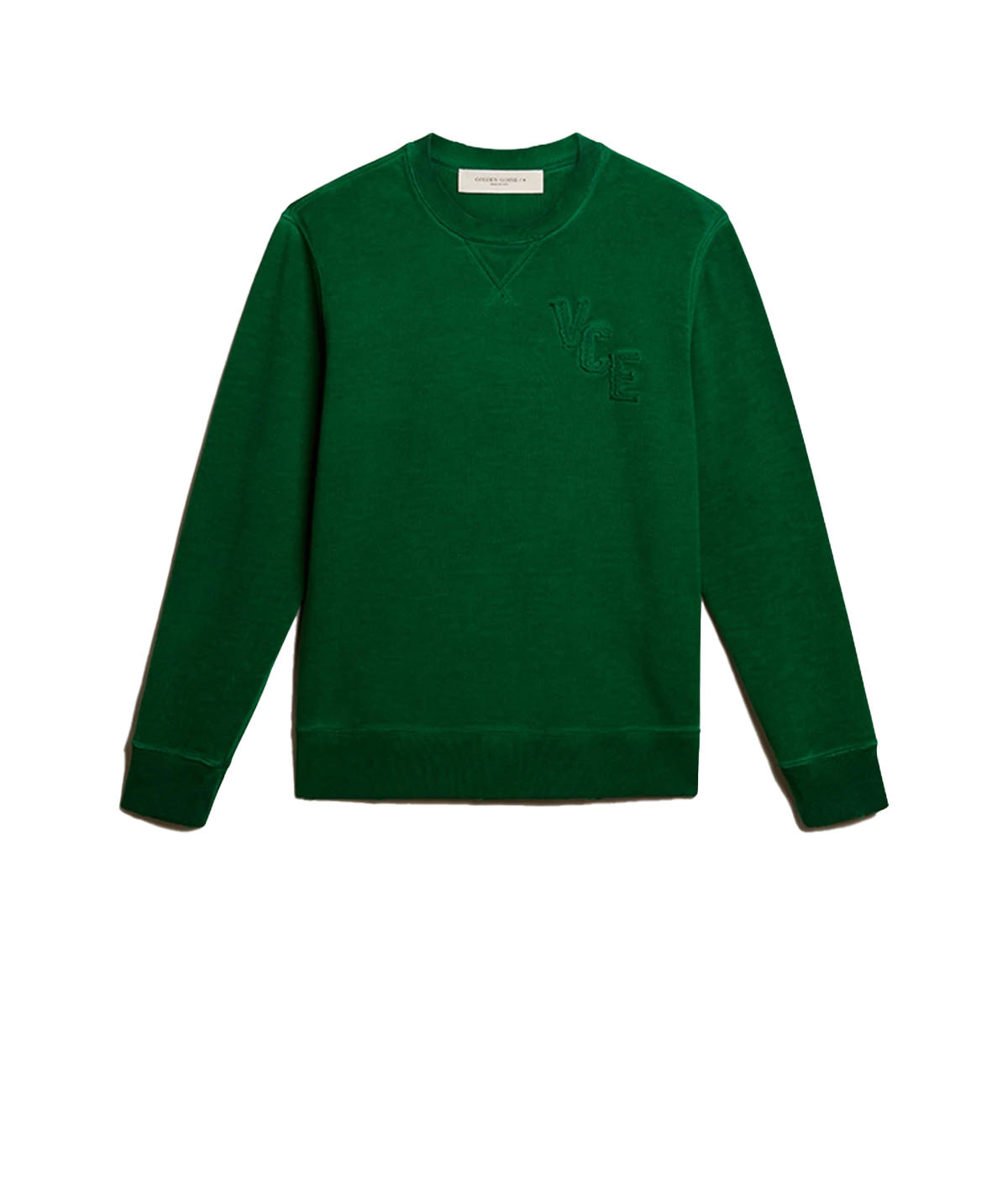 Journey Crewneck in Green Jacket