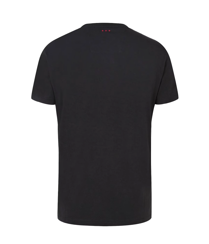 Multi Peace Hand Tee in Black