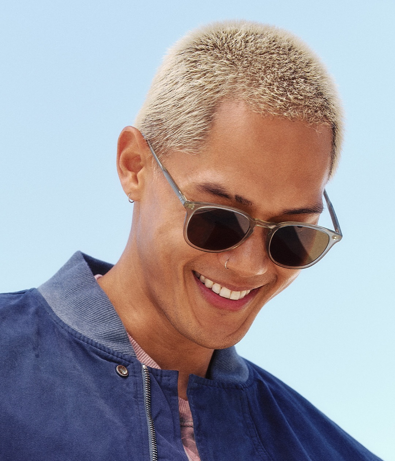 Kinney Sun 49 in Clay Crystal & Semi-Flat Pure Indigo Polar