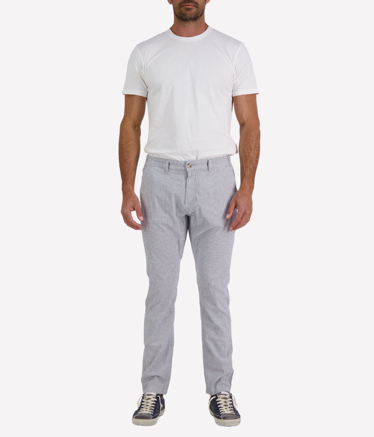 Lancaster Trouser in Dark Navy