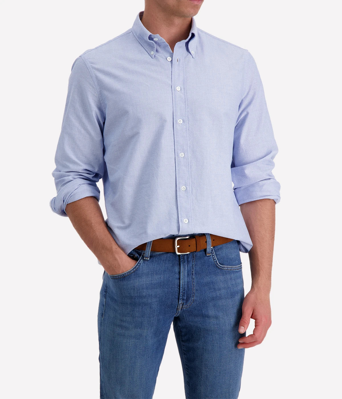 Berto Shirt in Light Blue