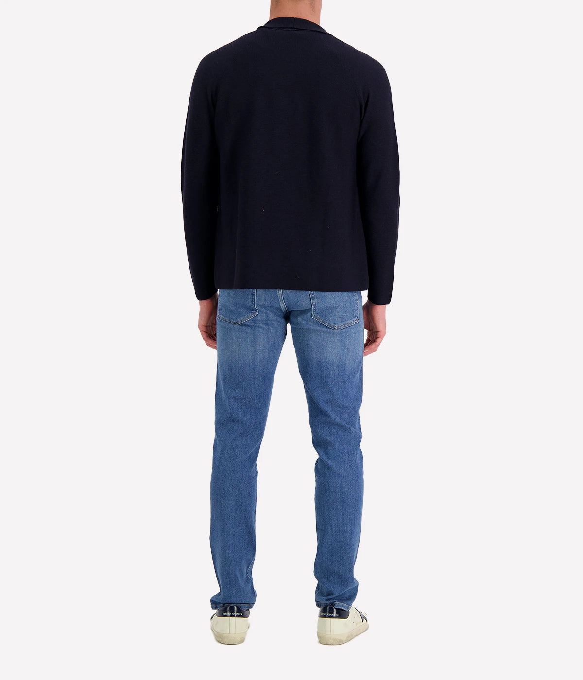 Knitted Jacket in Navy
