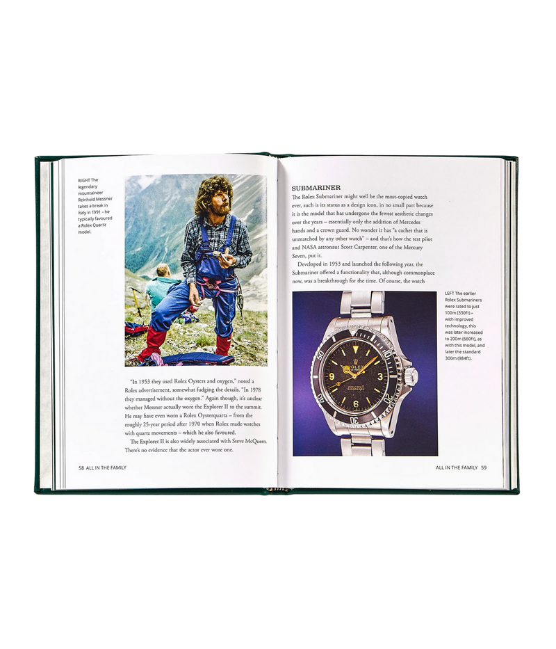 Little Book of Rolex in Green