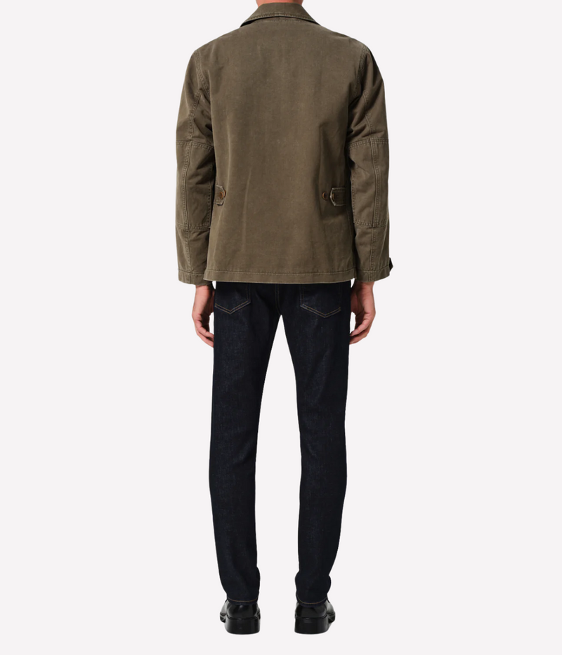 Citizens of Humanity London jeans in a dark, versatile wash, crafted from Perform denim for durability and comfort. Features a slim, tapered fit, ensuring long-lasting style and wearability
