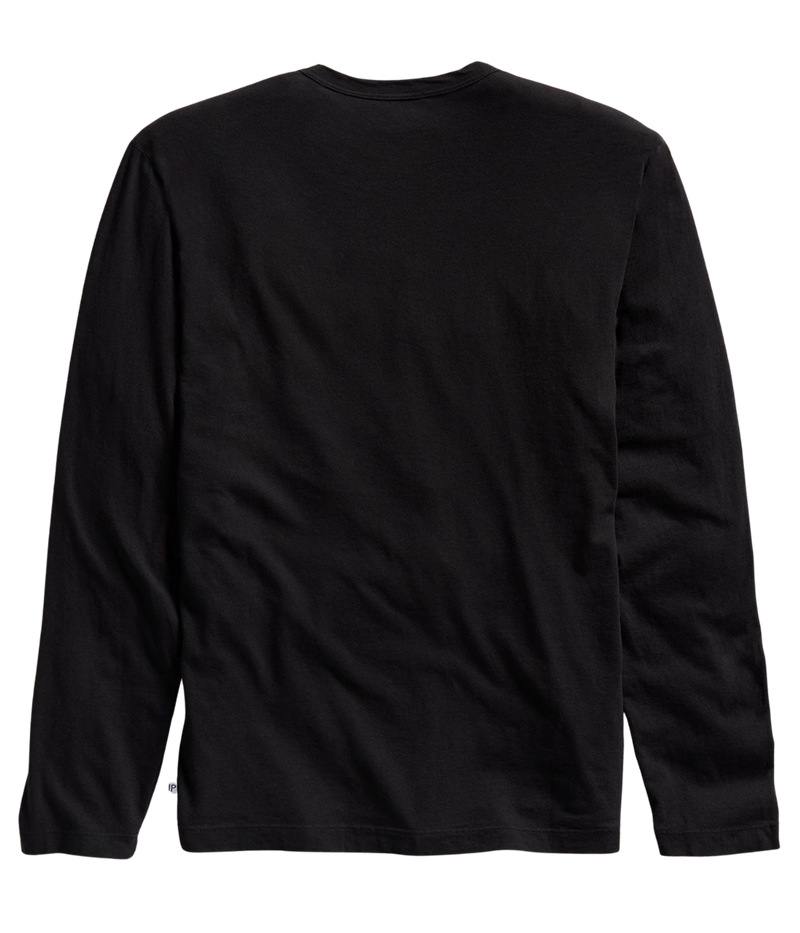 Long Sleeve Crew in Black
