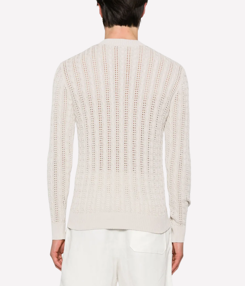 Long Sleeve Knit in Sabbia