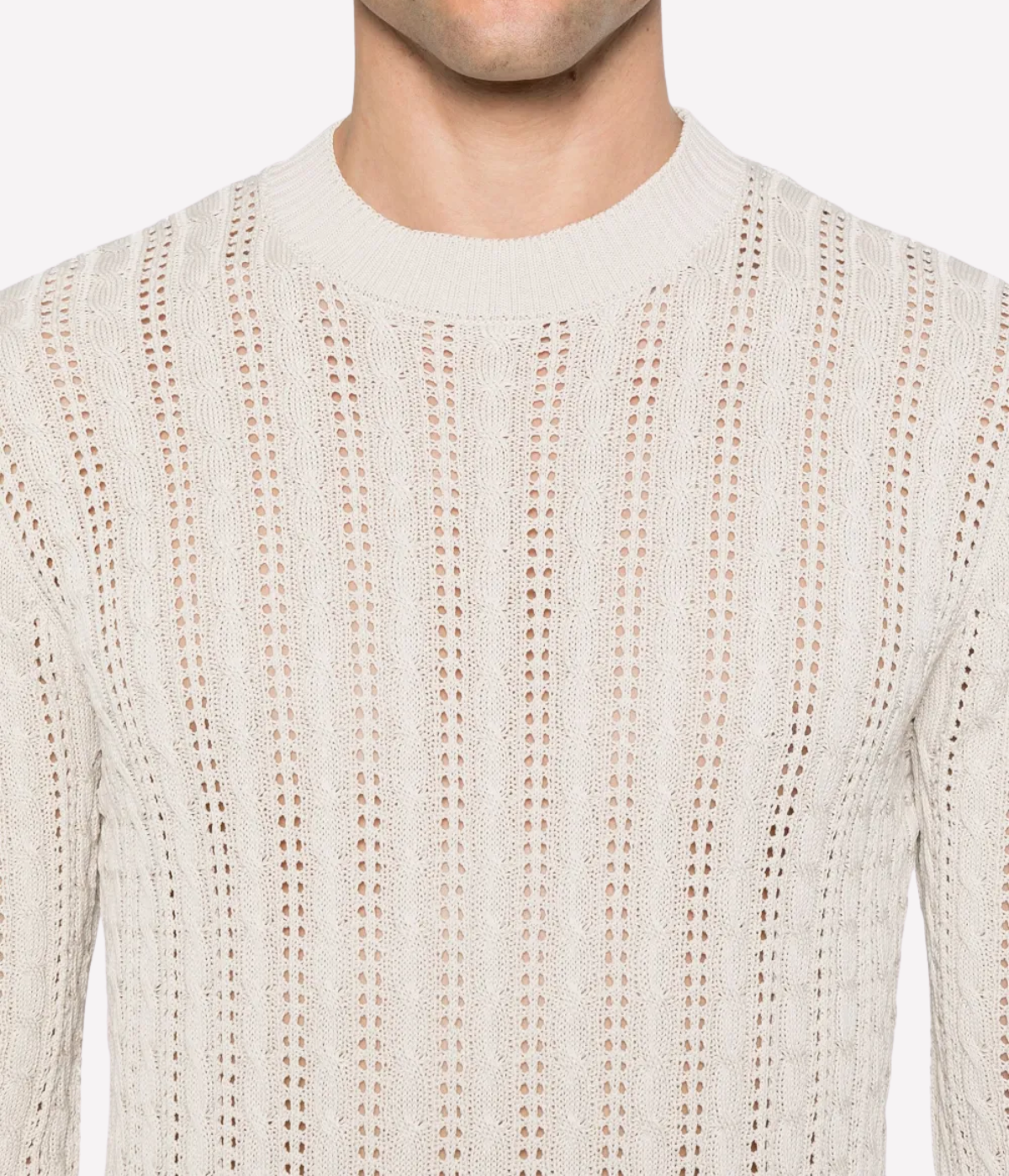 Long Sleeve Knit in Sabbia