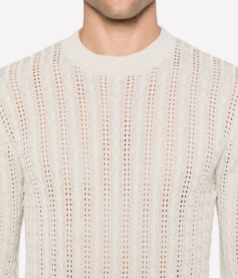Long Sleeve Knit in Sabbia