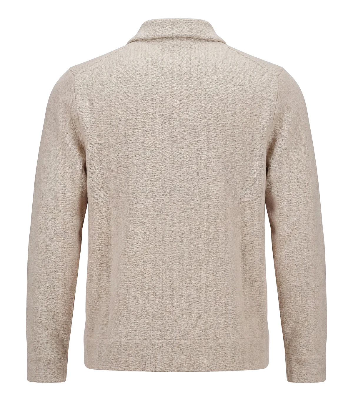 L/S Polo Zip Cardigan in 0320