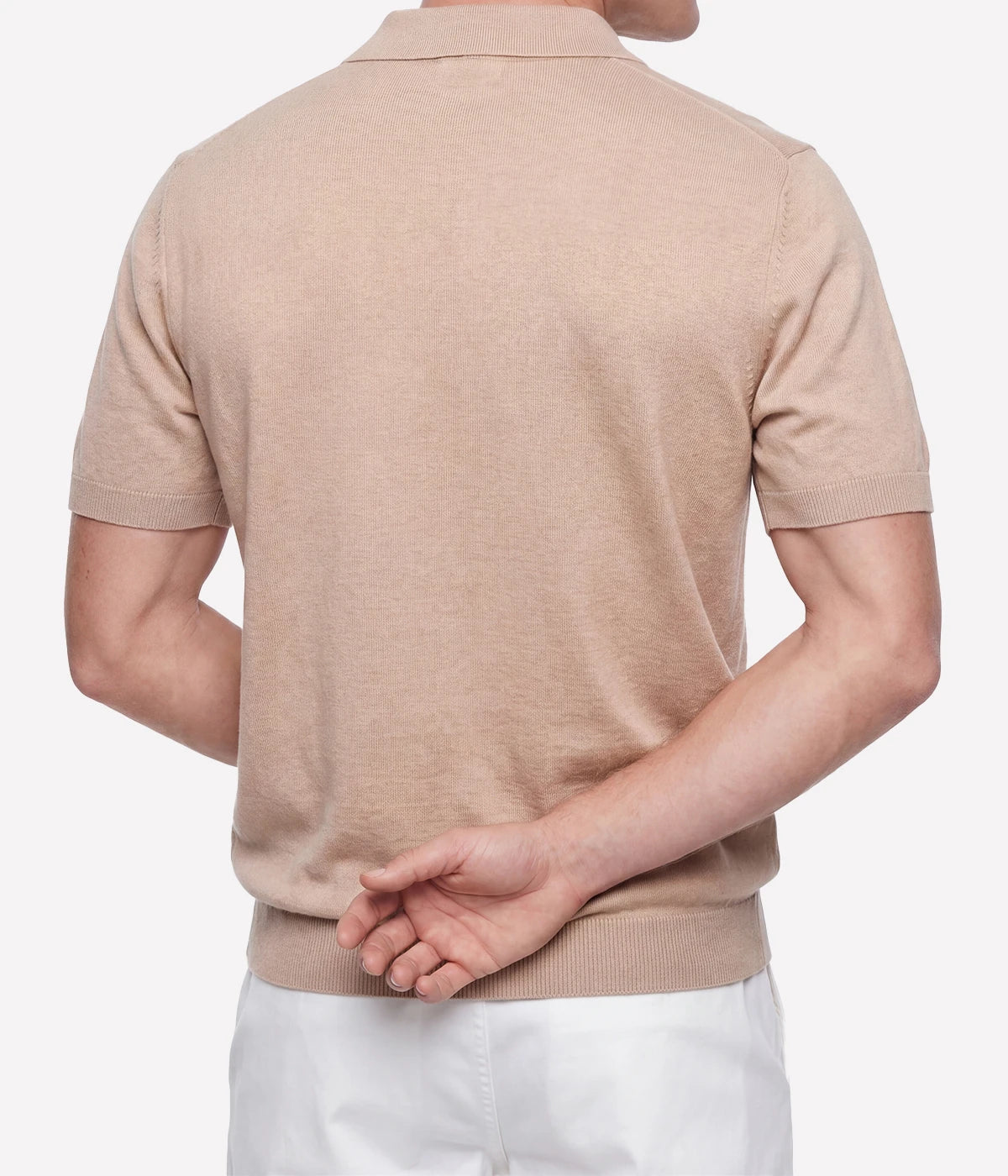 S/S Button Polo in 0320