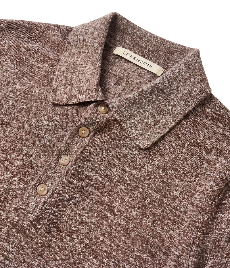S/S Button Polo in 0350