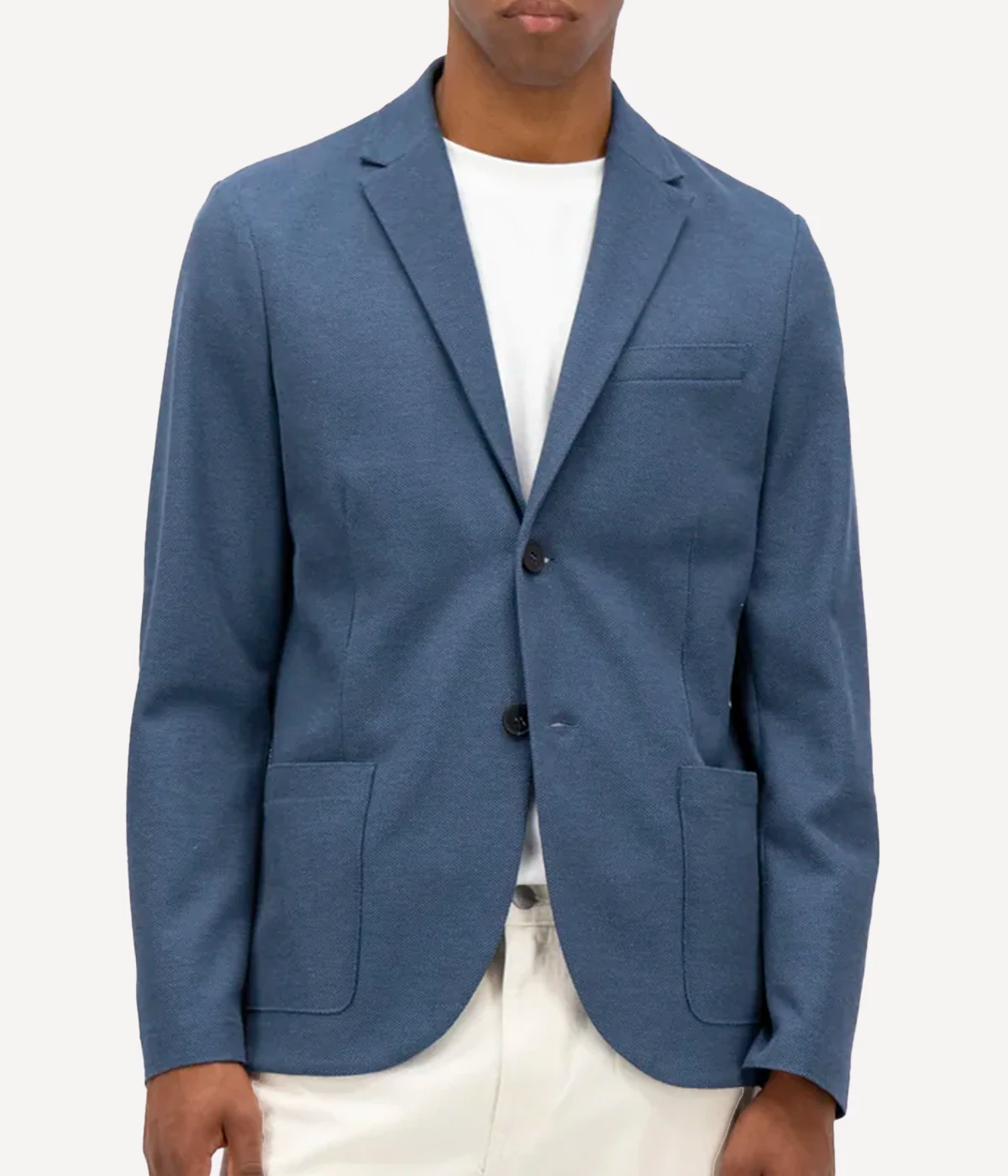 *FINAL SALE* Loro Piana Honeycomb Blazer in Denim