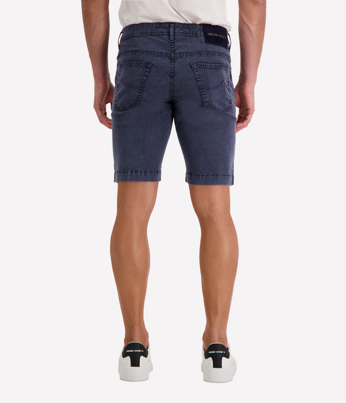 Lou Bermuda 5 Pocket Slim Short in Navy Blue