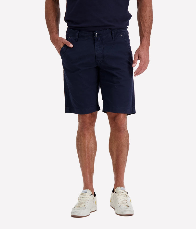 Lou Bermuda 5 Pocket Slim Short in Navy Blue